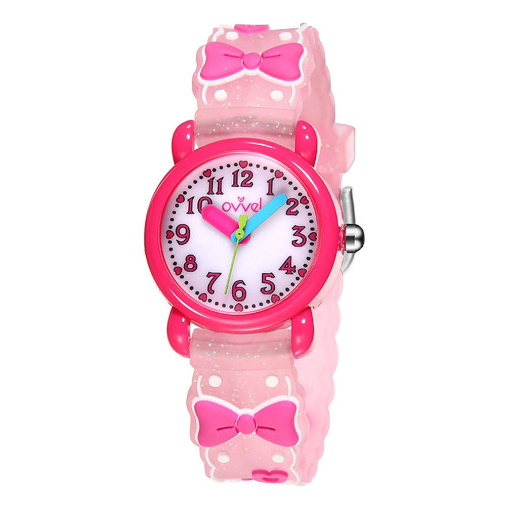 Ovvel Watch Bows - Hot Pink