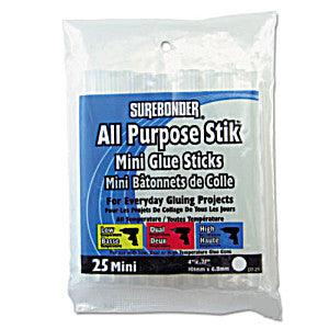 Glue Stick .27"x4" 25ct All-Pu