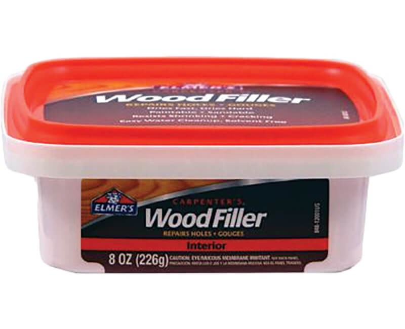 Wood Filler Indoor 8oz L.Brown