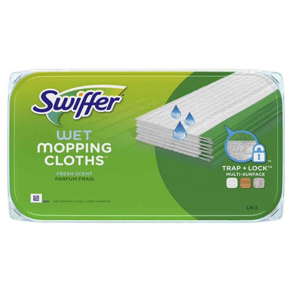 Swiffer Wet Mopping Cloths 12c