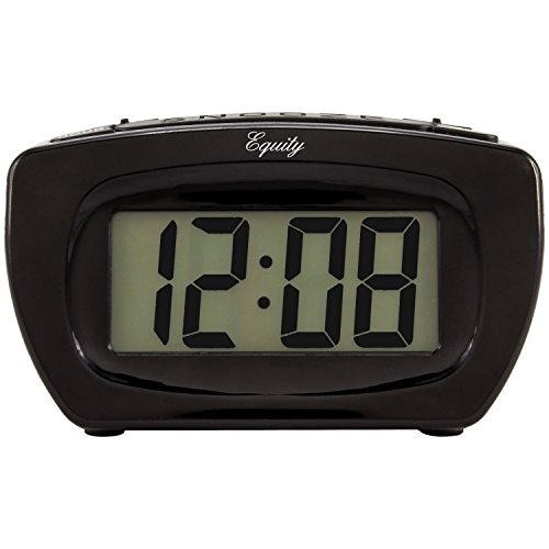 Alarm Clock Batt LCD Equity