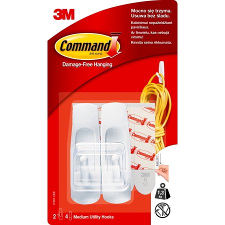 Command Hook Medium 2-pk