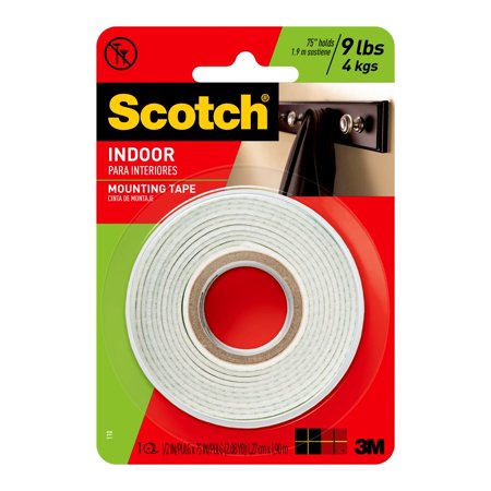 Mounting Tape .5" x75" Scotch