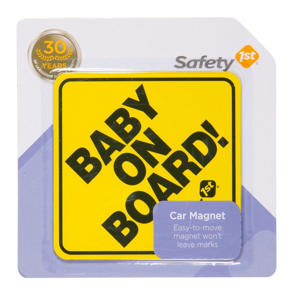 Baby On Board Magnet Sign Safe