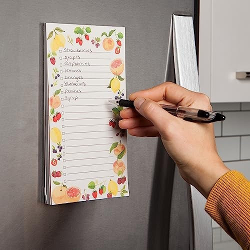 Magnetic Notepad Fruit Salad