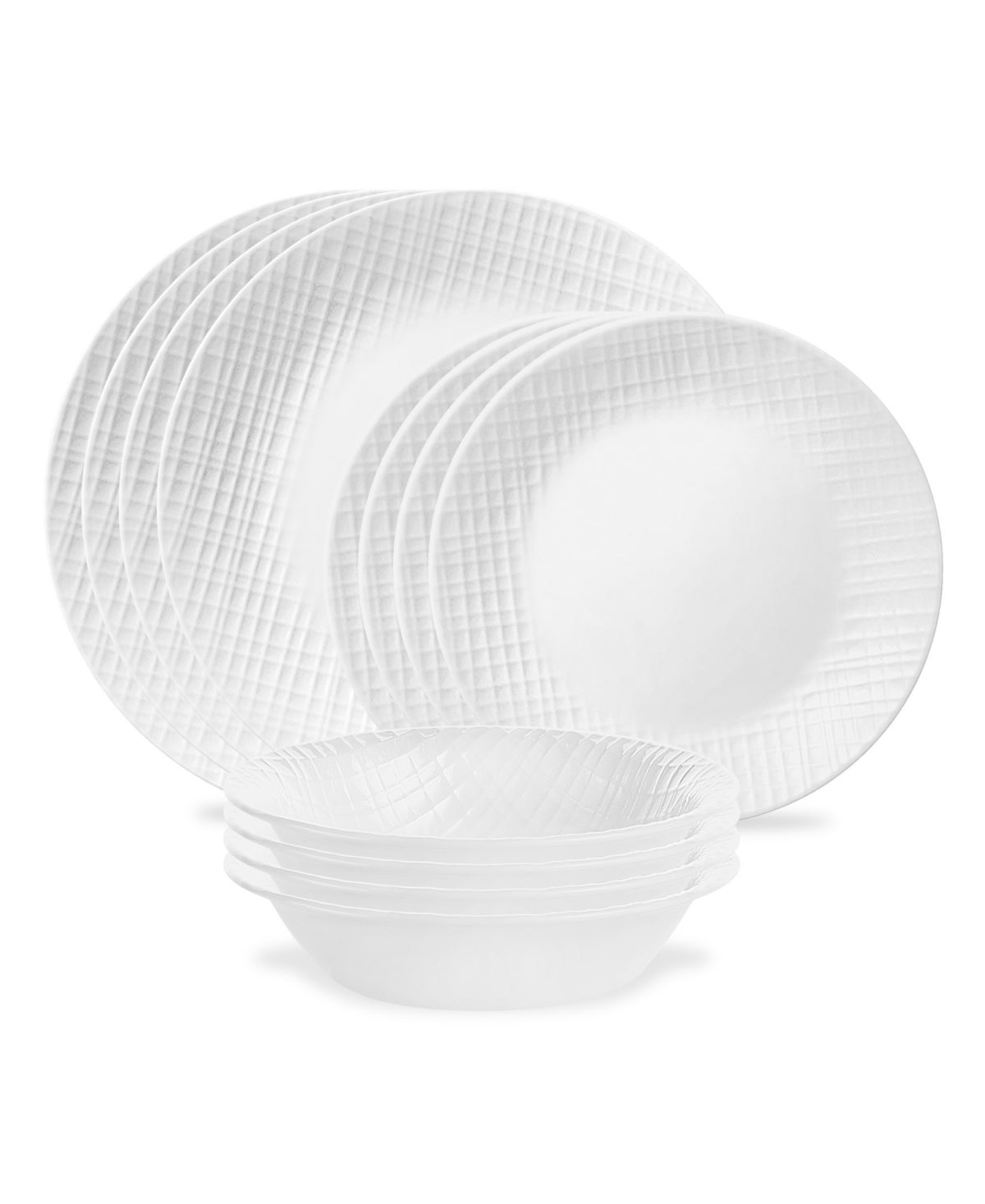 Corelle Linen Weave 12pc