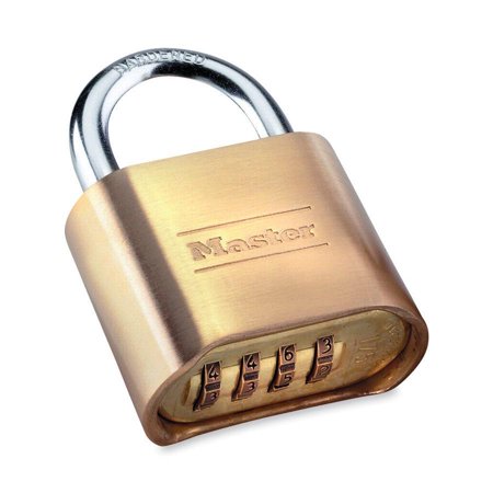 Master Lock 2" Brass Resettabl