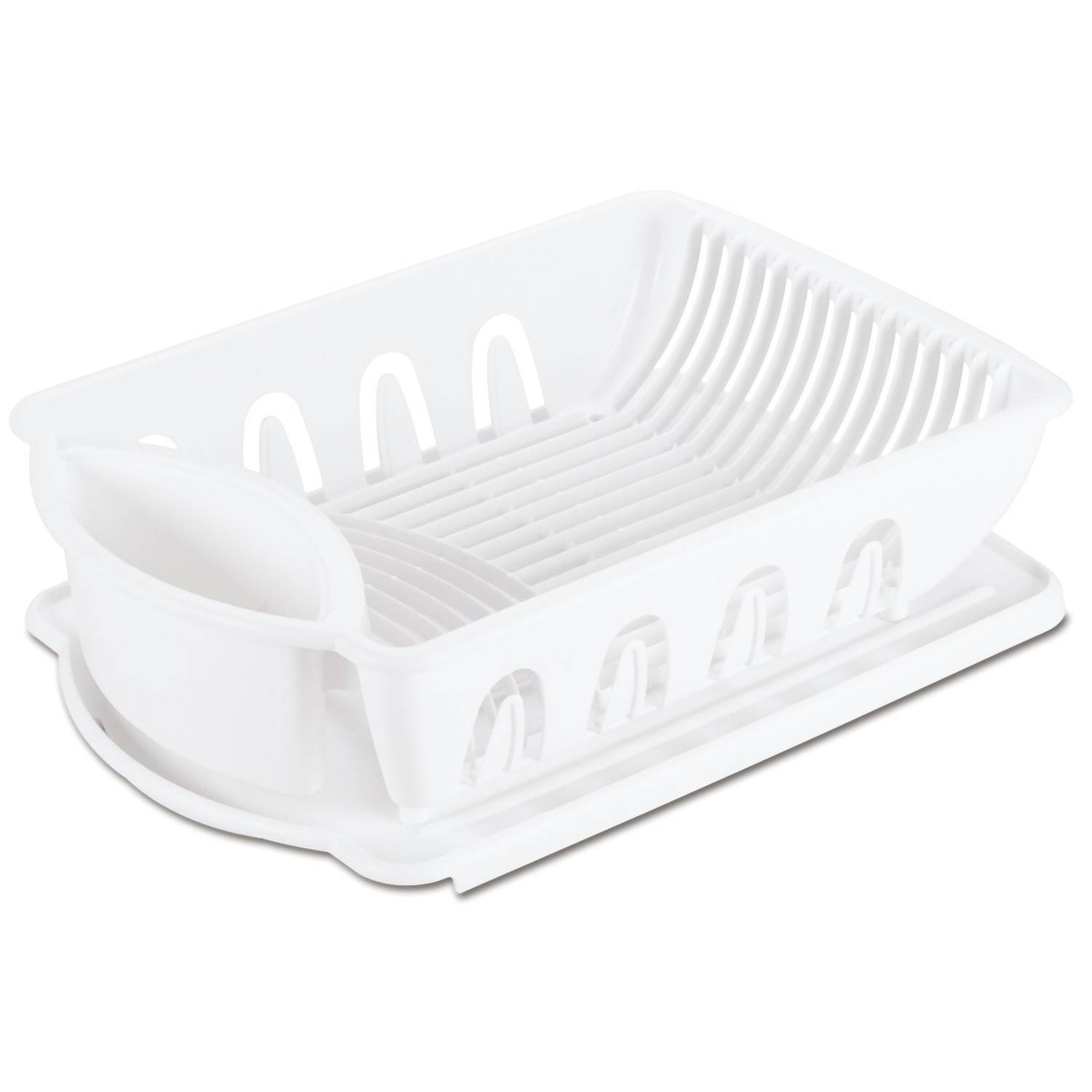 Sterilite 2pc Lrg Sink Set Wht