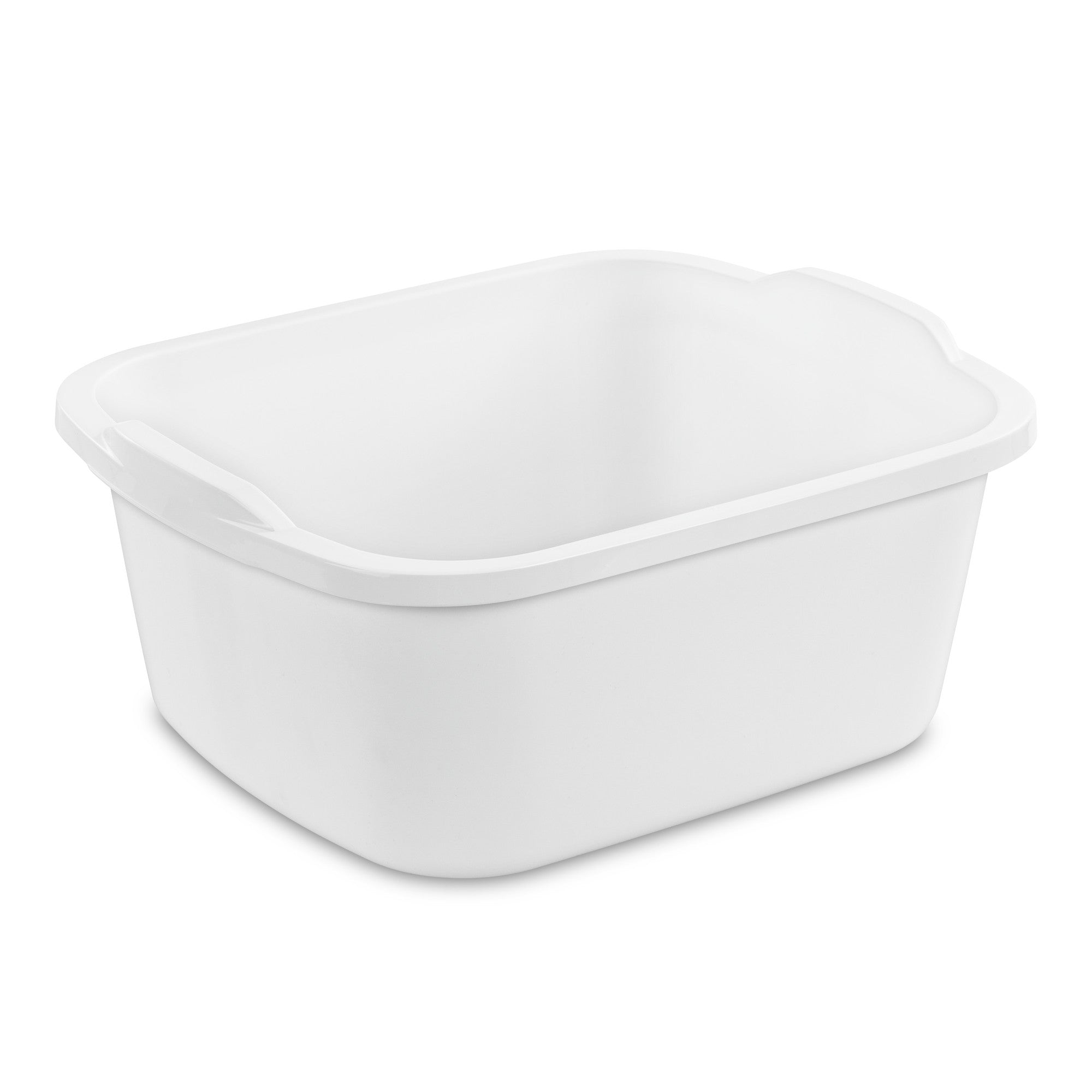 Dishpan 18qt White Strlt-0648