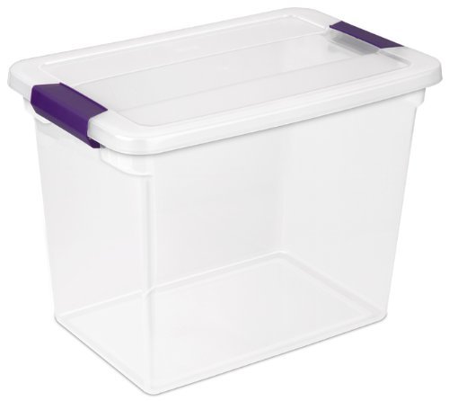 Sterilite Latch Clearview 27qt