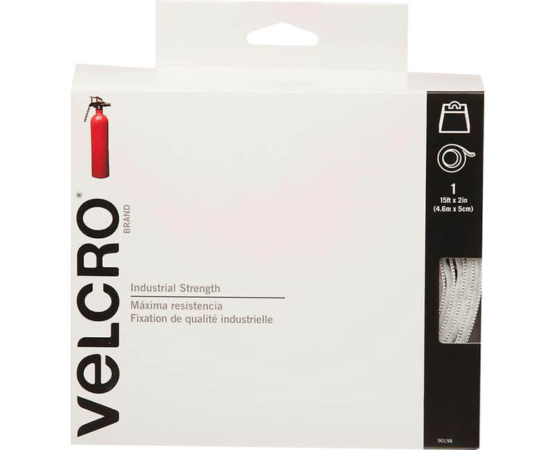 Velcro Industrial 2" x 15' WHT