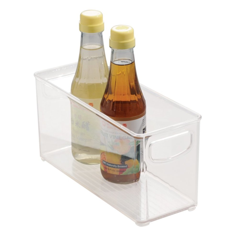 Linus 10 x 4 x 5 Clear Bin