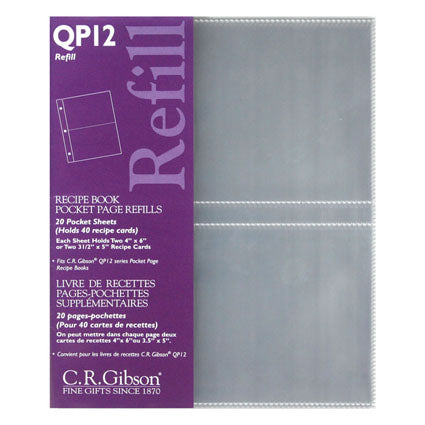 Recipe Book - QP12 Refill