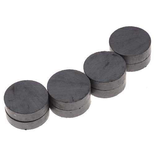 Magnetic Grey Coins ¾" 8ct