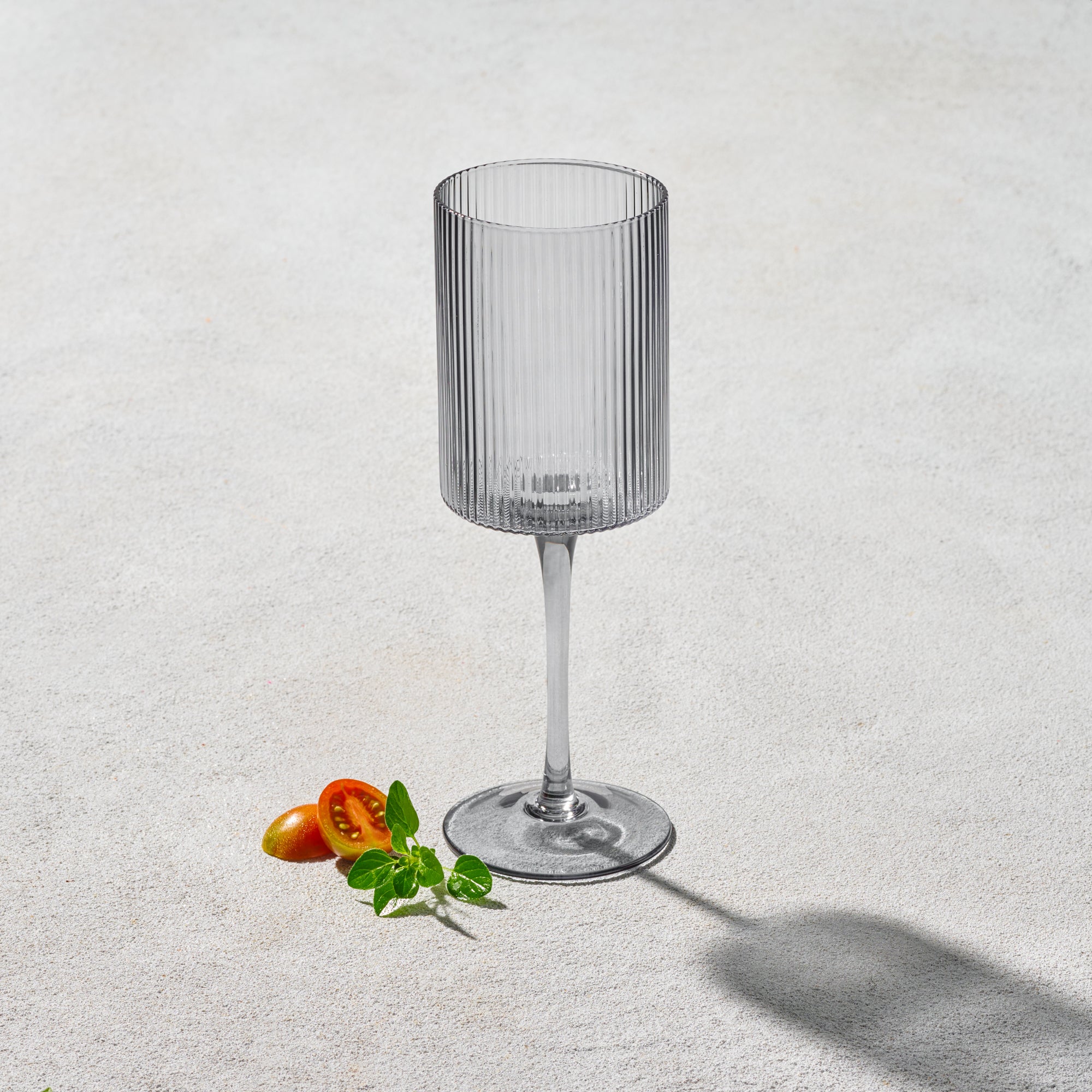 Malibu 11oz Stem Goblet Smoked