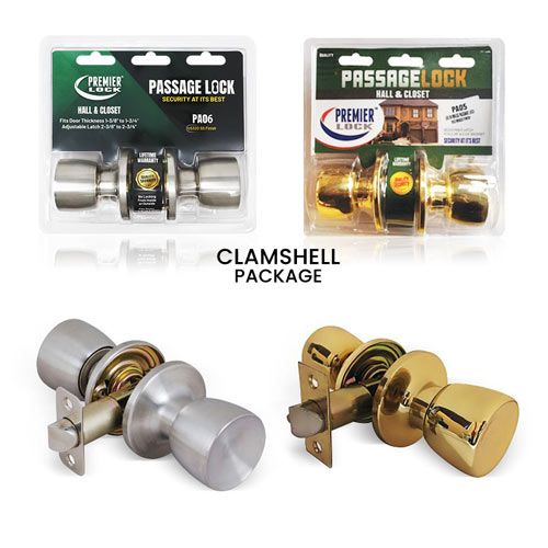 Hall & Closet Tulip Brass