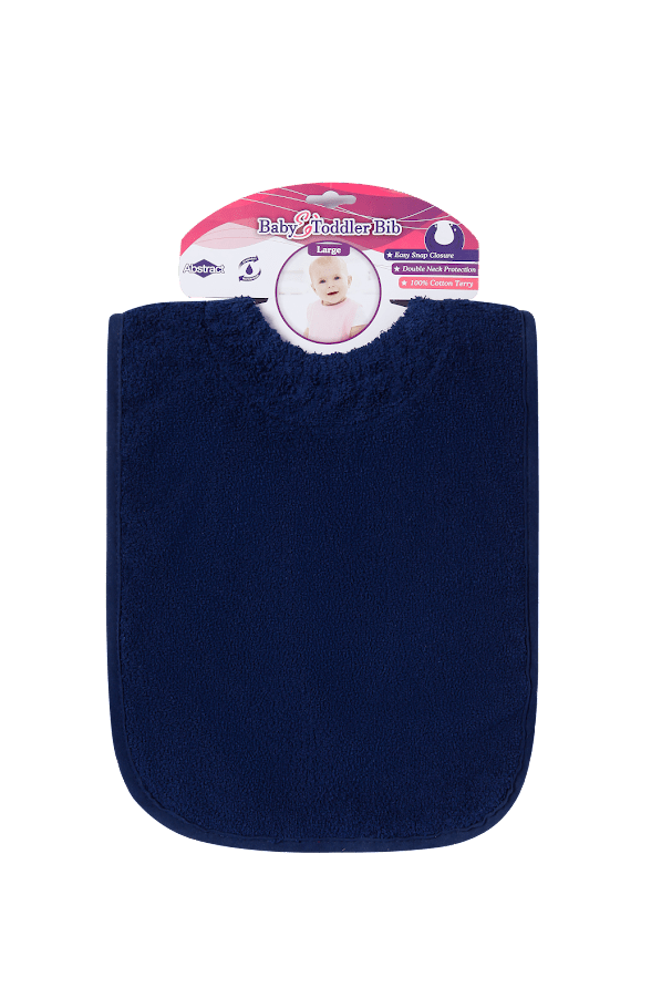 Bib Snap Waterproof Navy MED.