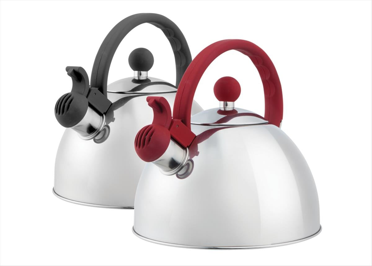 Kettle 2.6qt SS Silicone Handl
