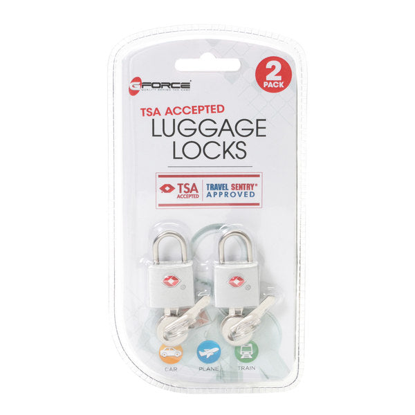 Luggage Security Lock 2pk TSA