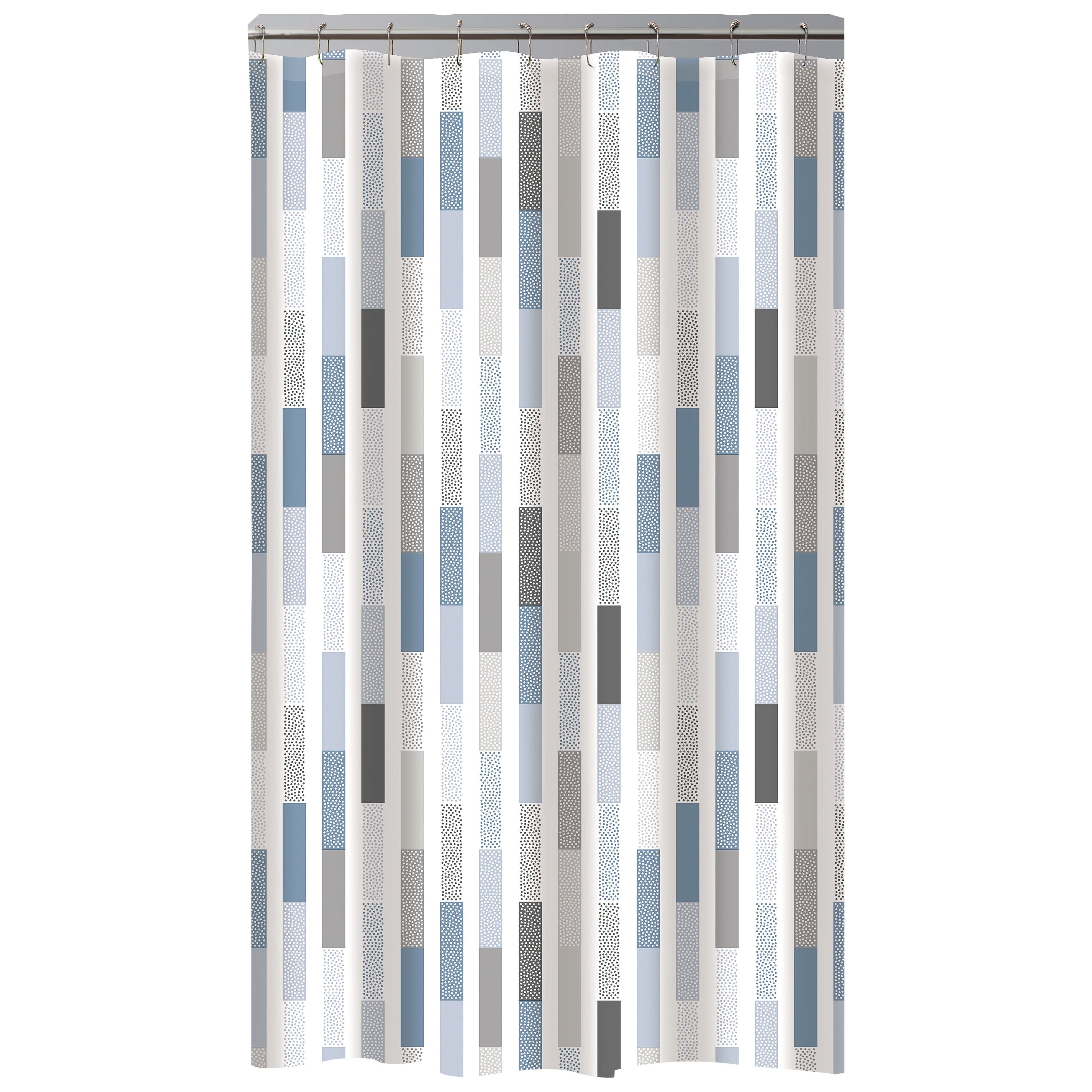 Shower Curtain PEVA Staggered