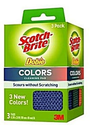 Dobie Pad 3pk. Colors