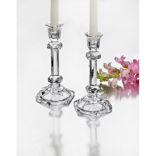 Candlestick 7" Crystal s/2