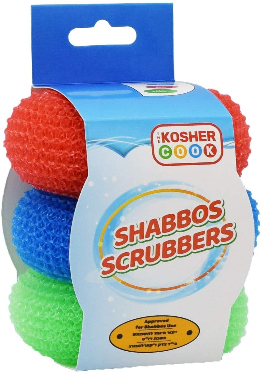 Plastic Scourer 3pk KosherCook