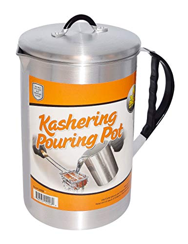 Koshering Pouring Pot Tall 4.2