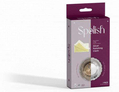Silver Polish Cloth 2-ply HD