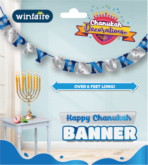 Banner 'Happy Chanukah'