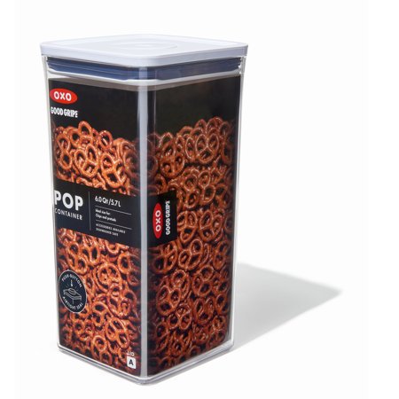 OXO POP Big Sq Tall 6qt WHT