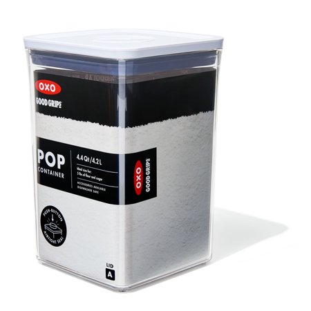 OXO POP Big Sq Med 4.4qt WHT