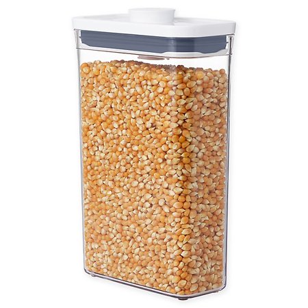 OXO POP Slim Rect. 1.9qt White