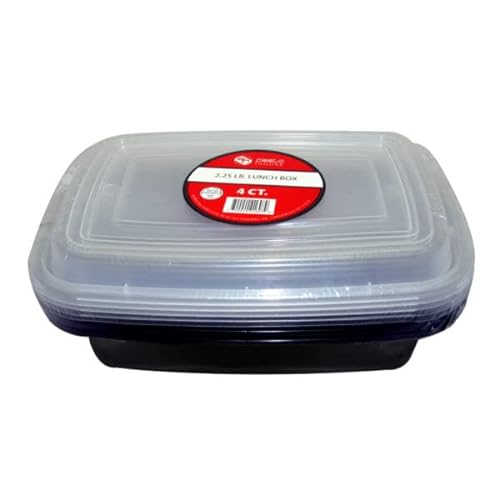 Container 2.25lb w lids 4ct