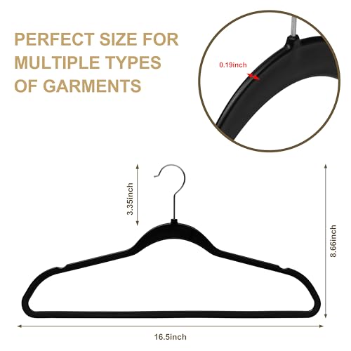 Hanger-SLIM 10ct Black