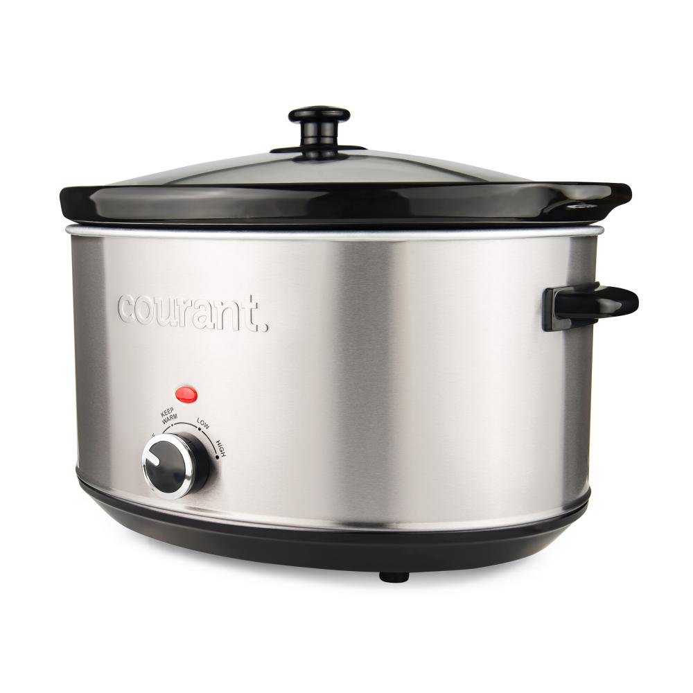 8½ qt Oval Slow Cooker SS Cour