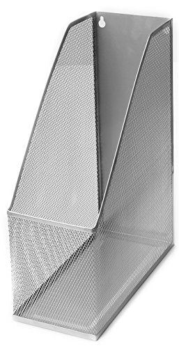Magazine Holder Mesh 4" SLVR