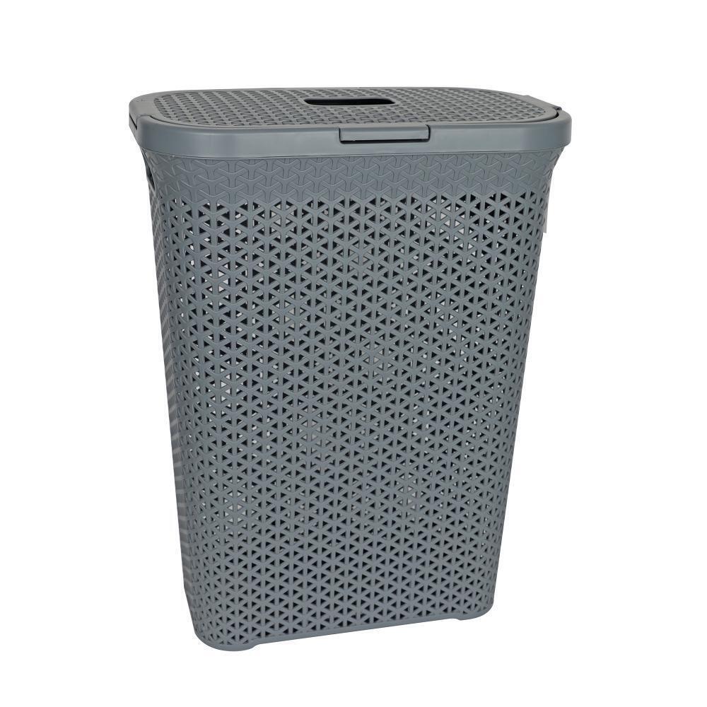 Hamper Slim 48 Liter Grey YBM