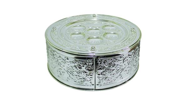 Seder Plate 3-tier 14Dx7H SP