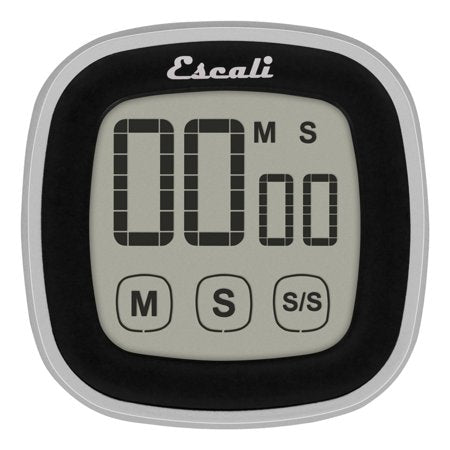 Digital Timer Touchscreen Blac