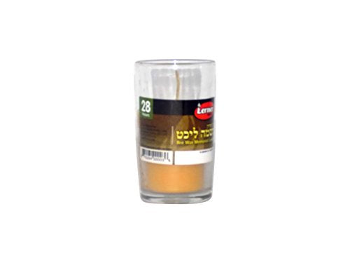 Yahrzeit 1-Day Glass Beeswax