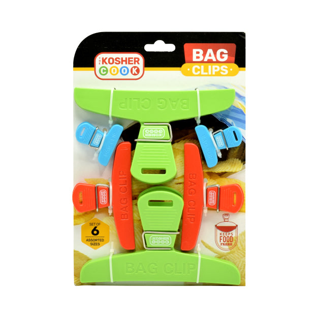 Bag Clip s/6 Kosher Cook