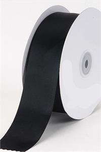 Satin 1½"x25y Black