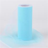 Tulle 6" x 25yd Aqua
