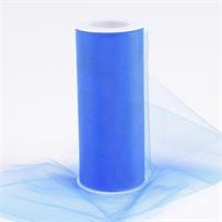 Tulle 6" x 25yd Smoke Blue