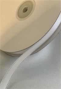 Ribbon Lurex 3/8"x50yd Wht/Slv