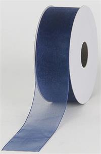 MonoEdgeOrganza 3/8"x25y Navy