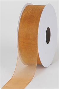 MonoEdgeOrganza 7/8"x25y Gold