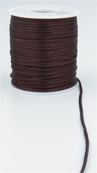 Round Satin Cord Brown