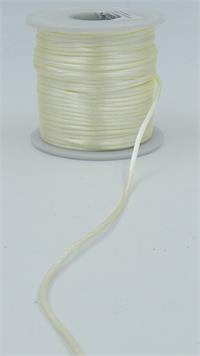 Round Satin Cord Ivory